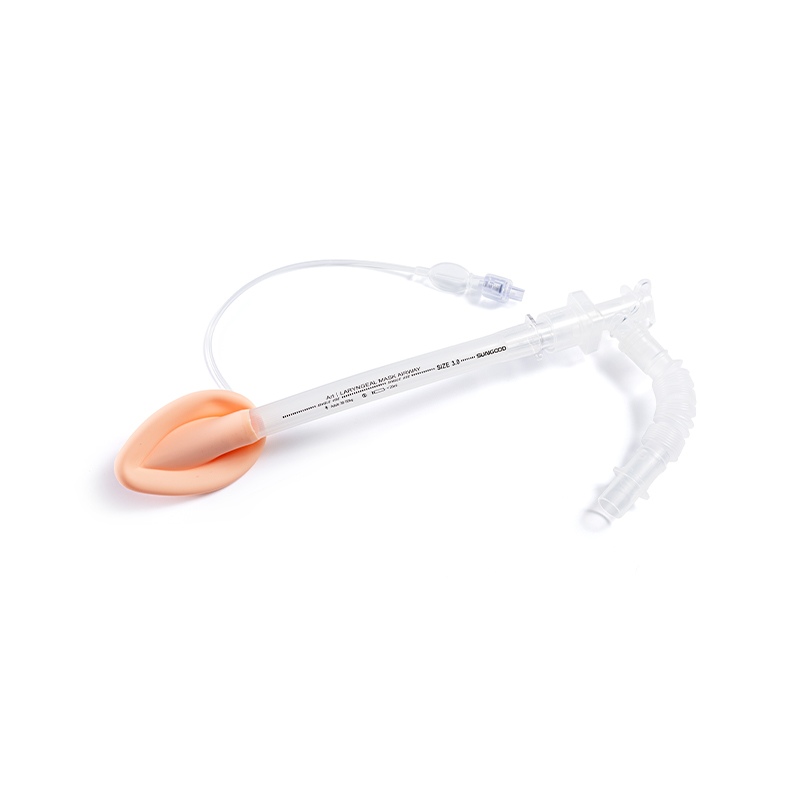 Máscara laríngea de silicone com formato especial